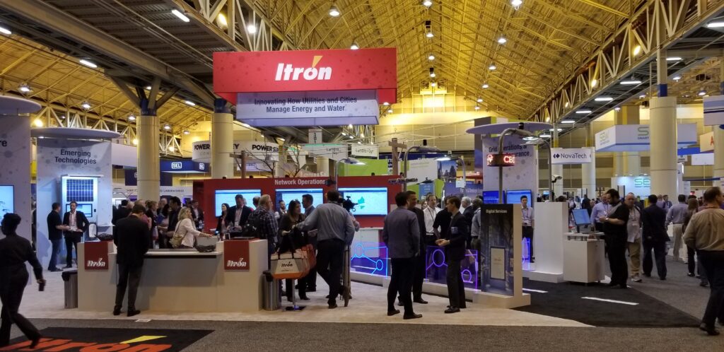 ADS-410 Showcased at Distributech 2019 at the Itron booth. 
Courtesy of Itron , USA
https://www.itron.com/