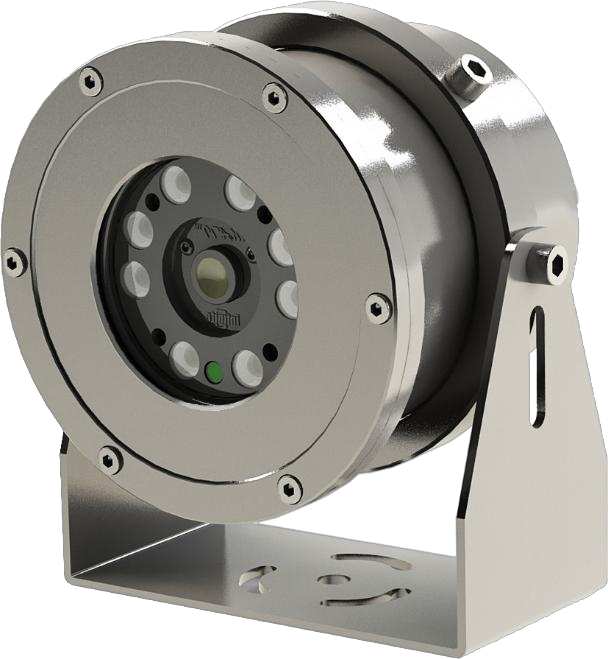 MATI-100 Ex camera with IR night vision and stainless steel enclosure