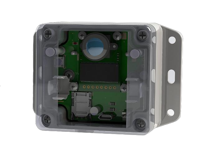 MATI-100 IoT camera in a polycarbonate enclosure
